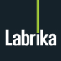 Brand logo for Labrika platform. 